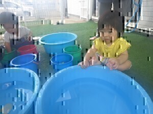【ほし組】　初めての水遊び