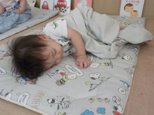 睡眠の様子