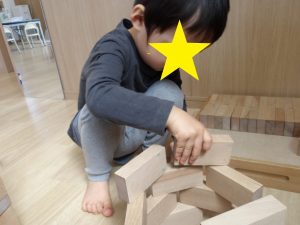 そら組(２歳児)の様子