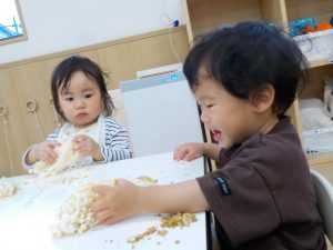 つき組の様子🍄