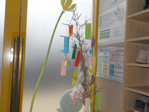 7月の装飾「七夕」