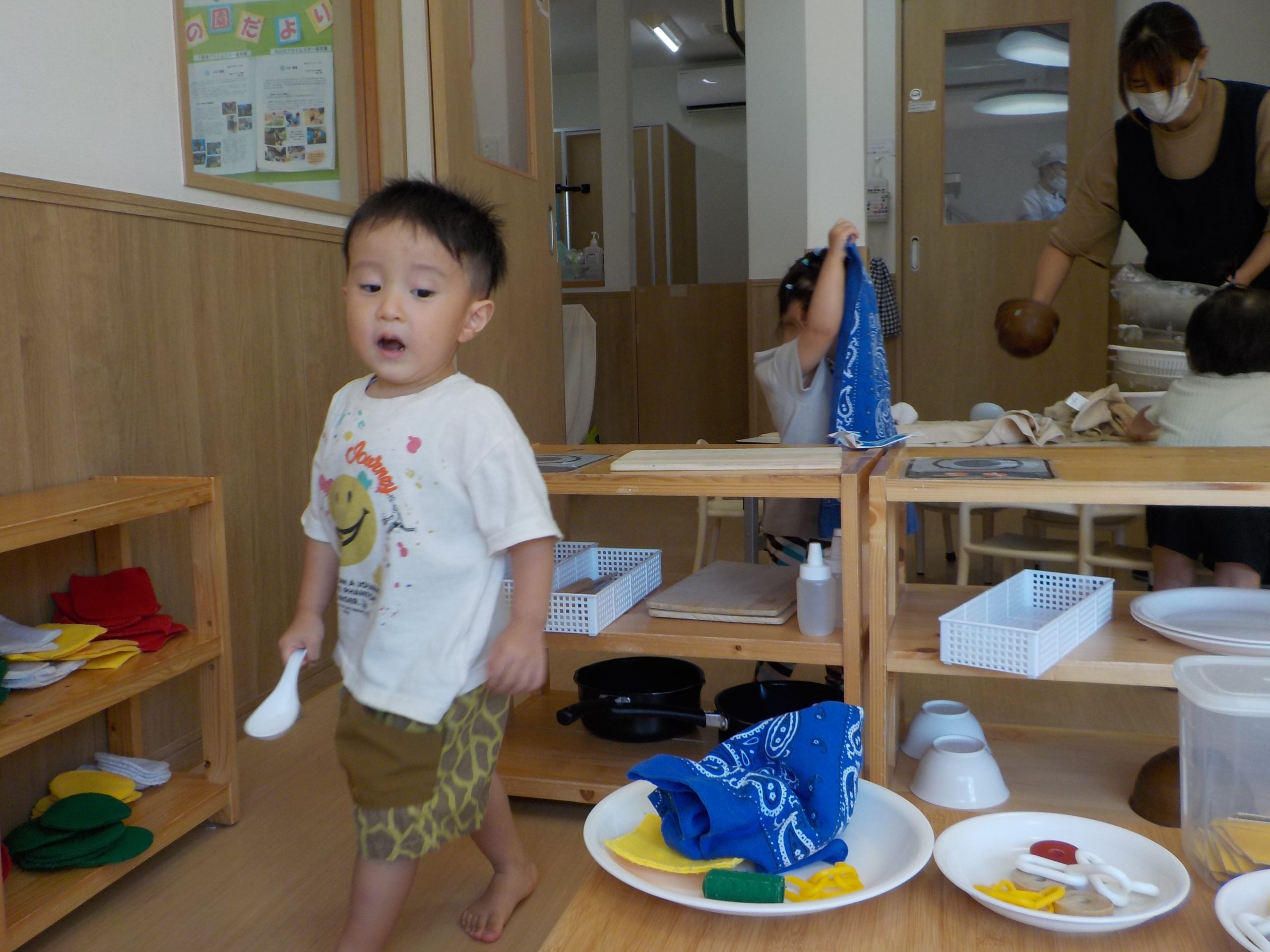 遊びの様子（つき組）