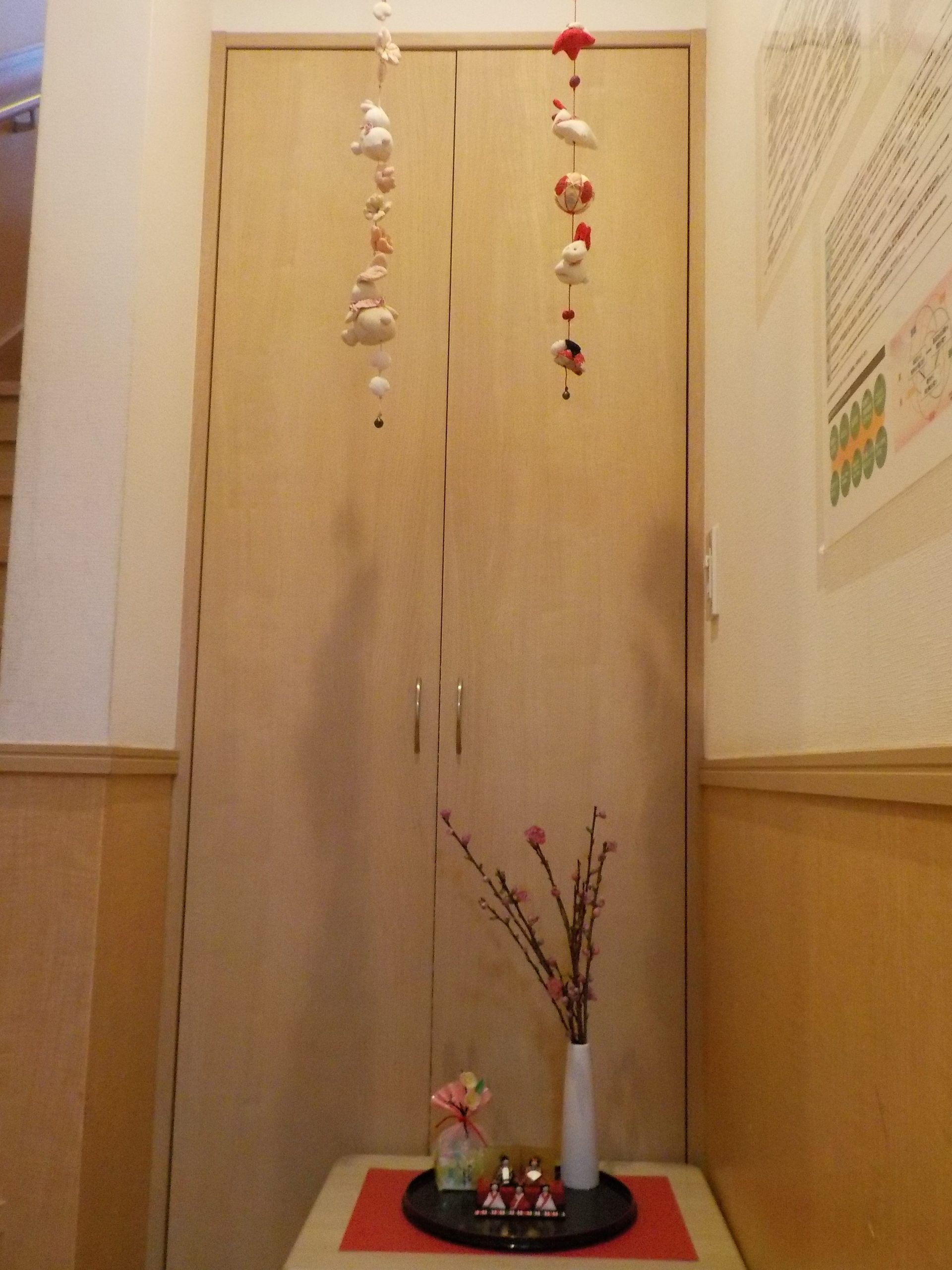 ３月室内装飾～雛祭り～