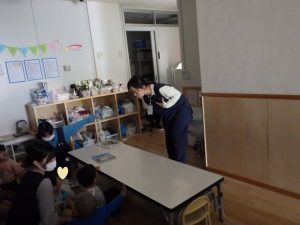 避難訓練の様子☆