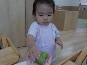 6月装飾『紫陽花と梅』