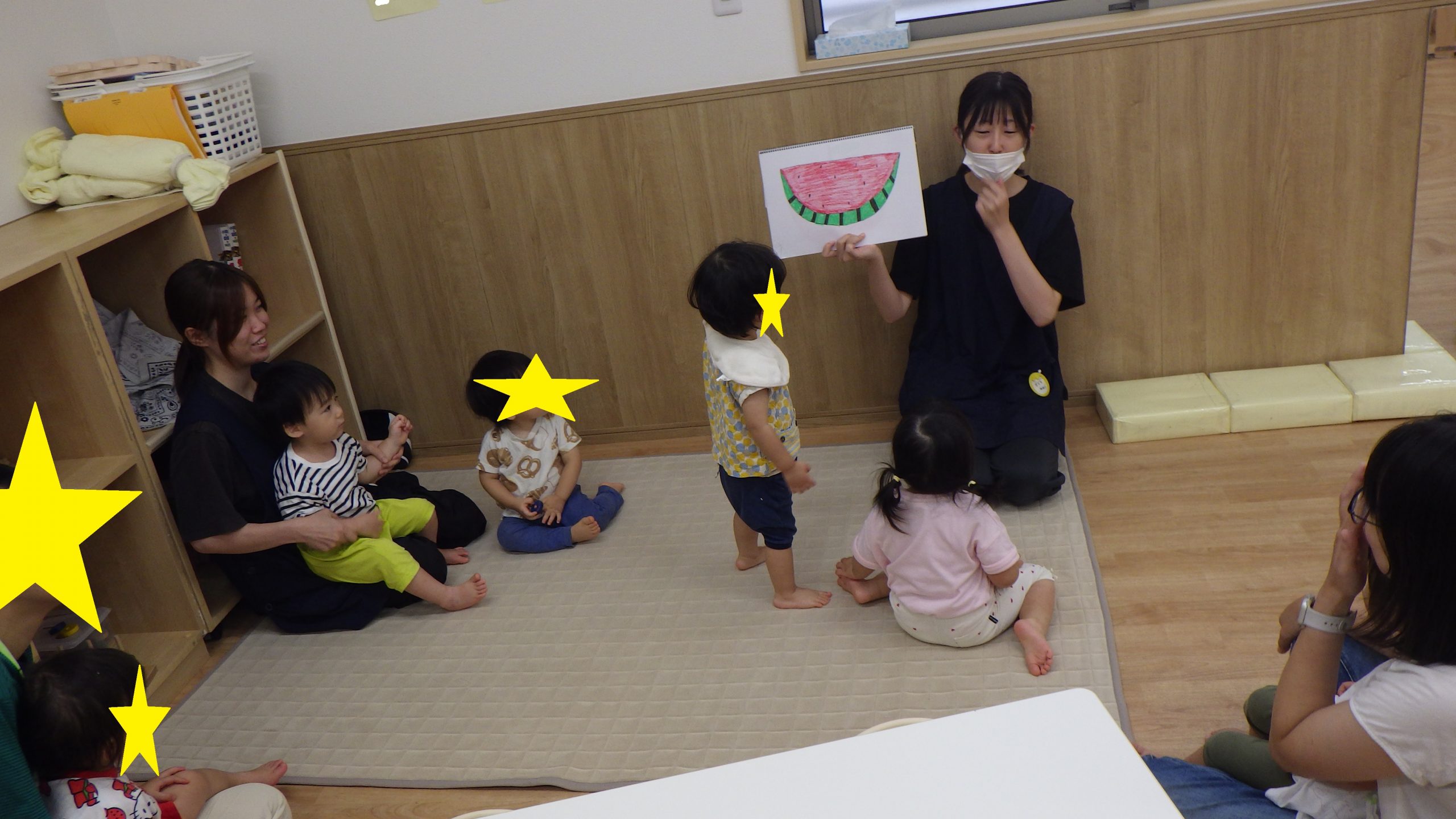 【つき組】８月お誕生日会