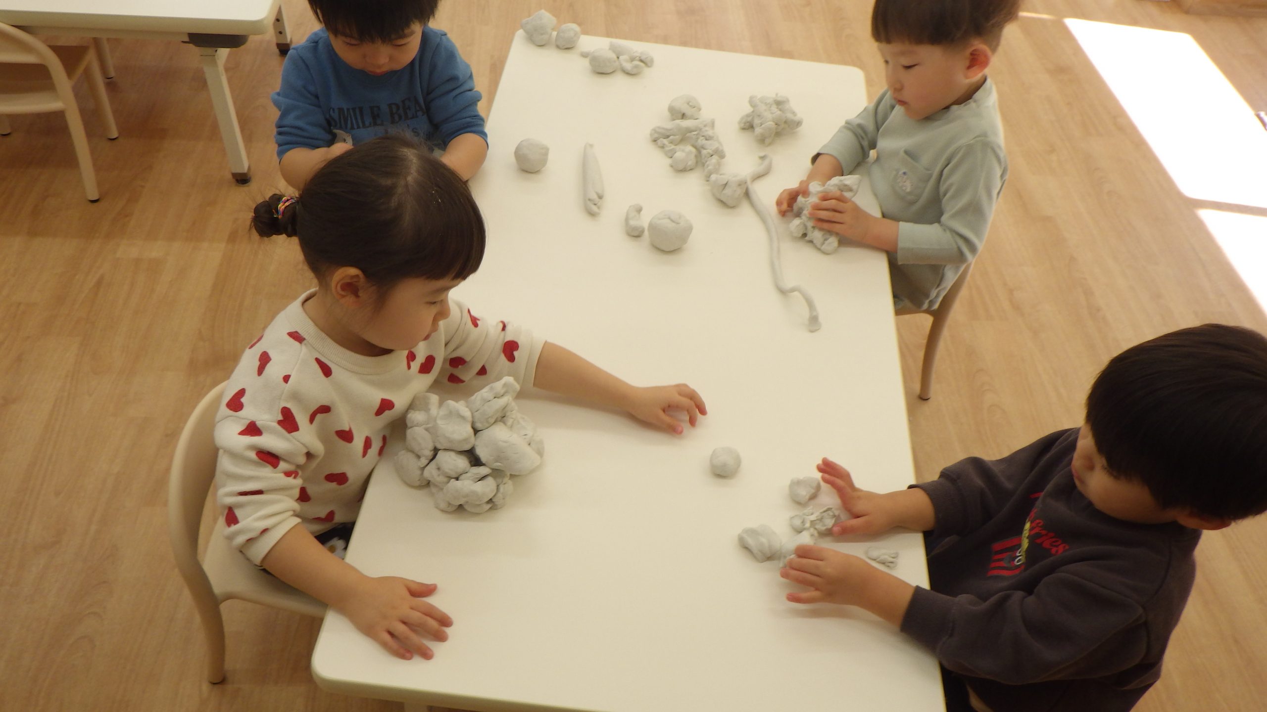 【そら組】粘土遊び