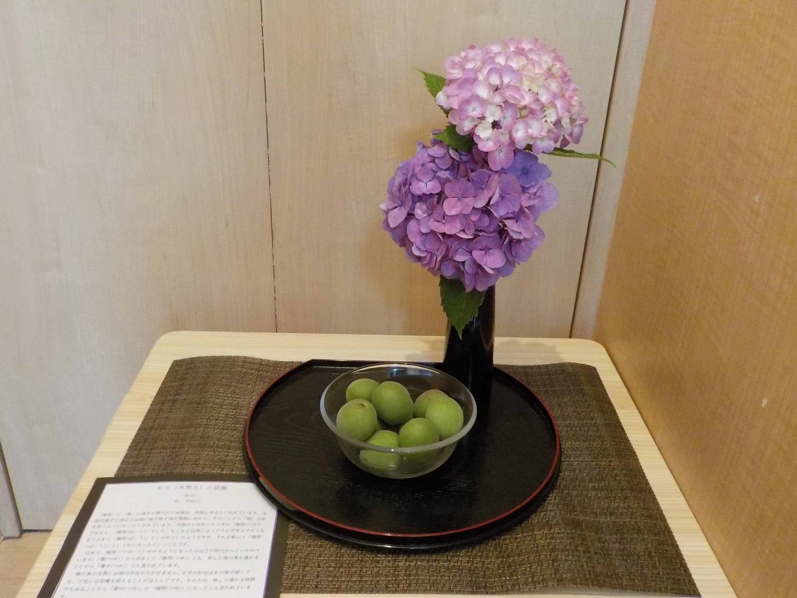 ６月装飾  ～梅雨～